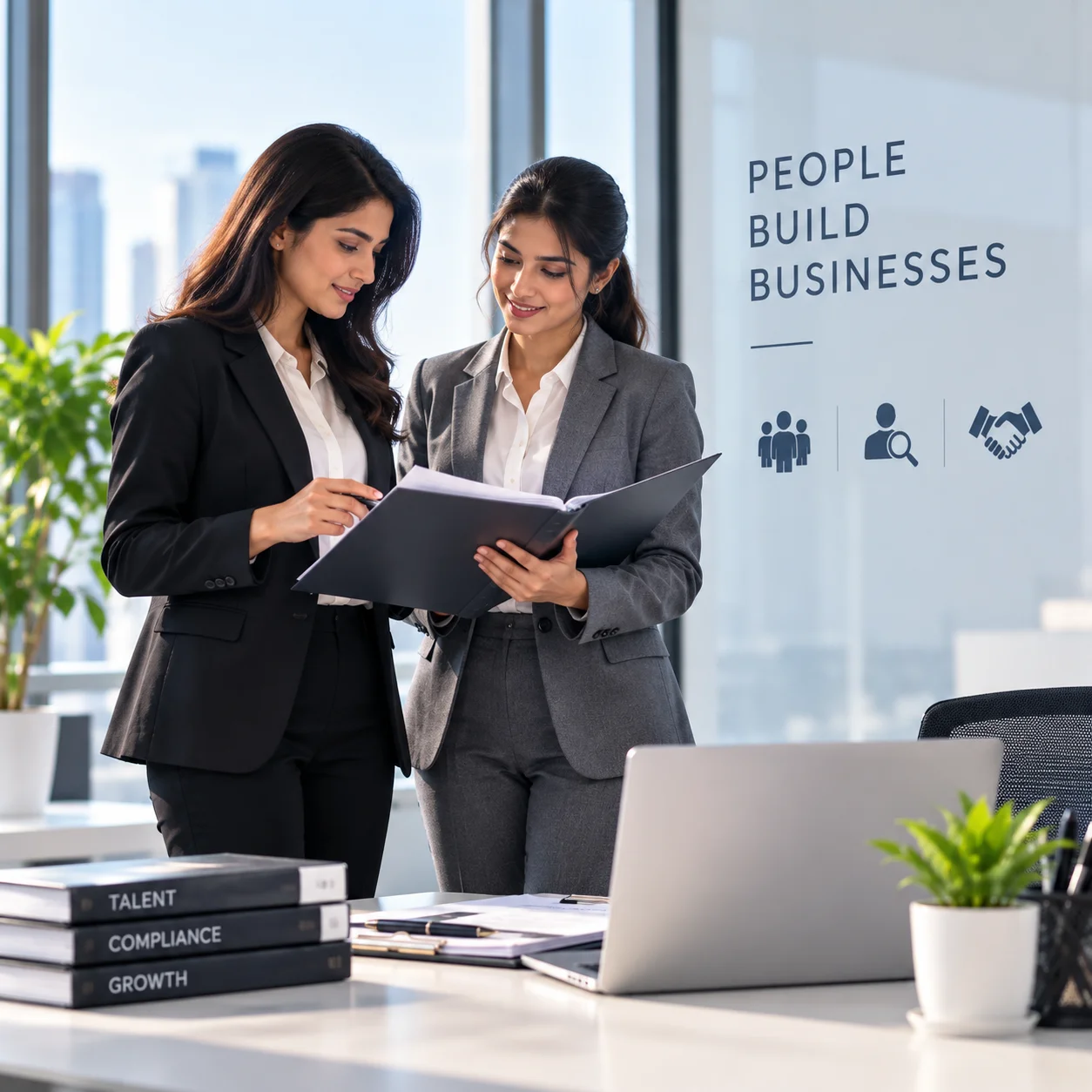 AuthenticHire HR support services hero banner